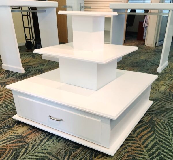 Contemporary Tri Level Table